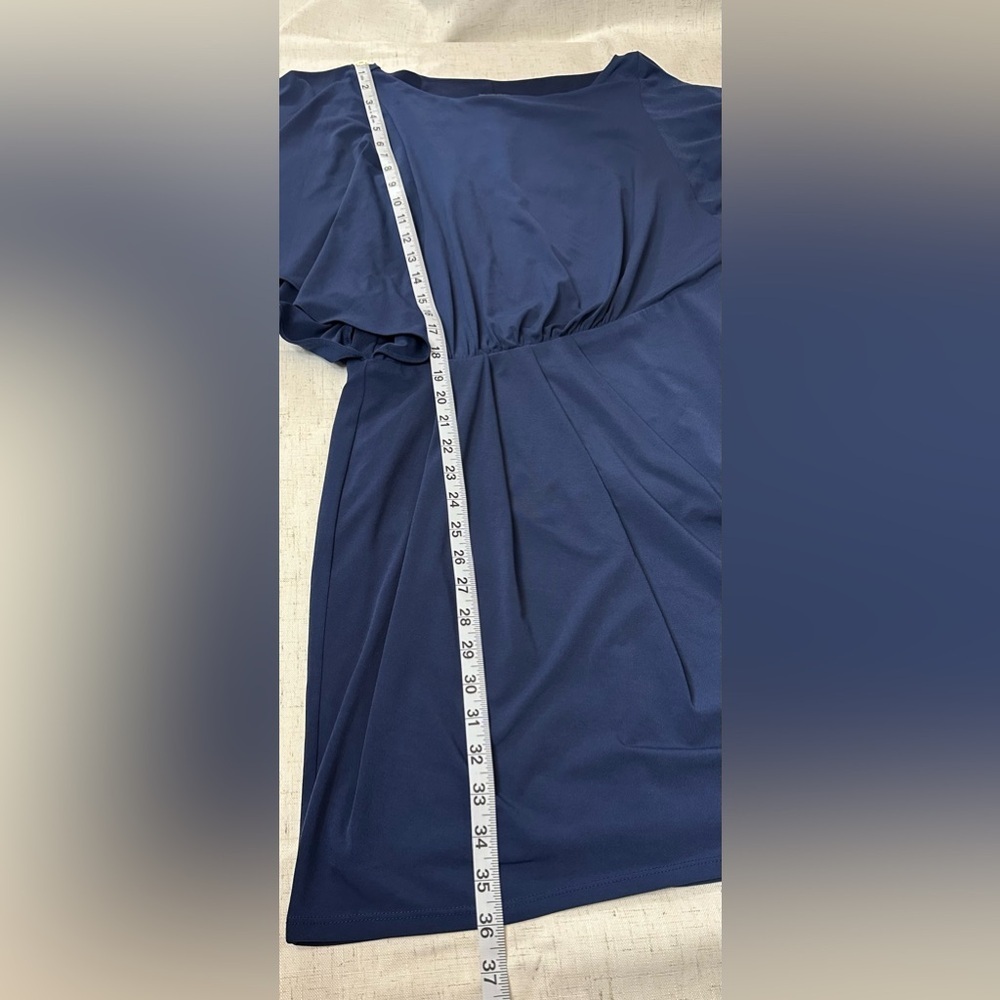 Vince Camuto Blue Midi Dress with Elegant Design 💙 - Picture 8 of 13